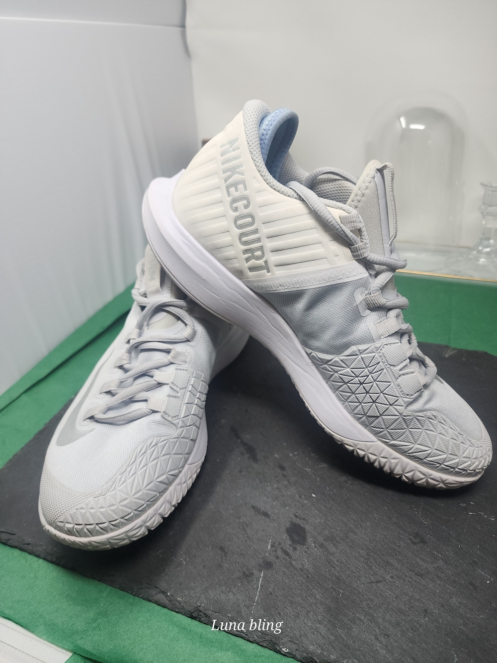 Light Gray Athletic Sneakers - ZOOM Style - Picture 4 of 5